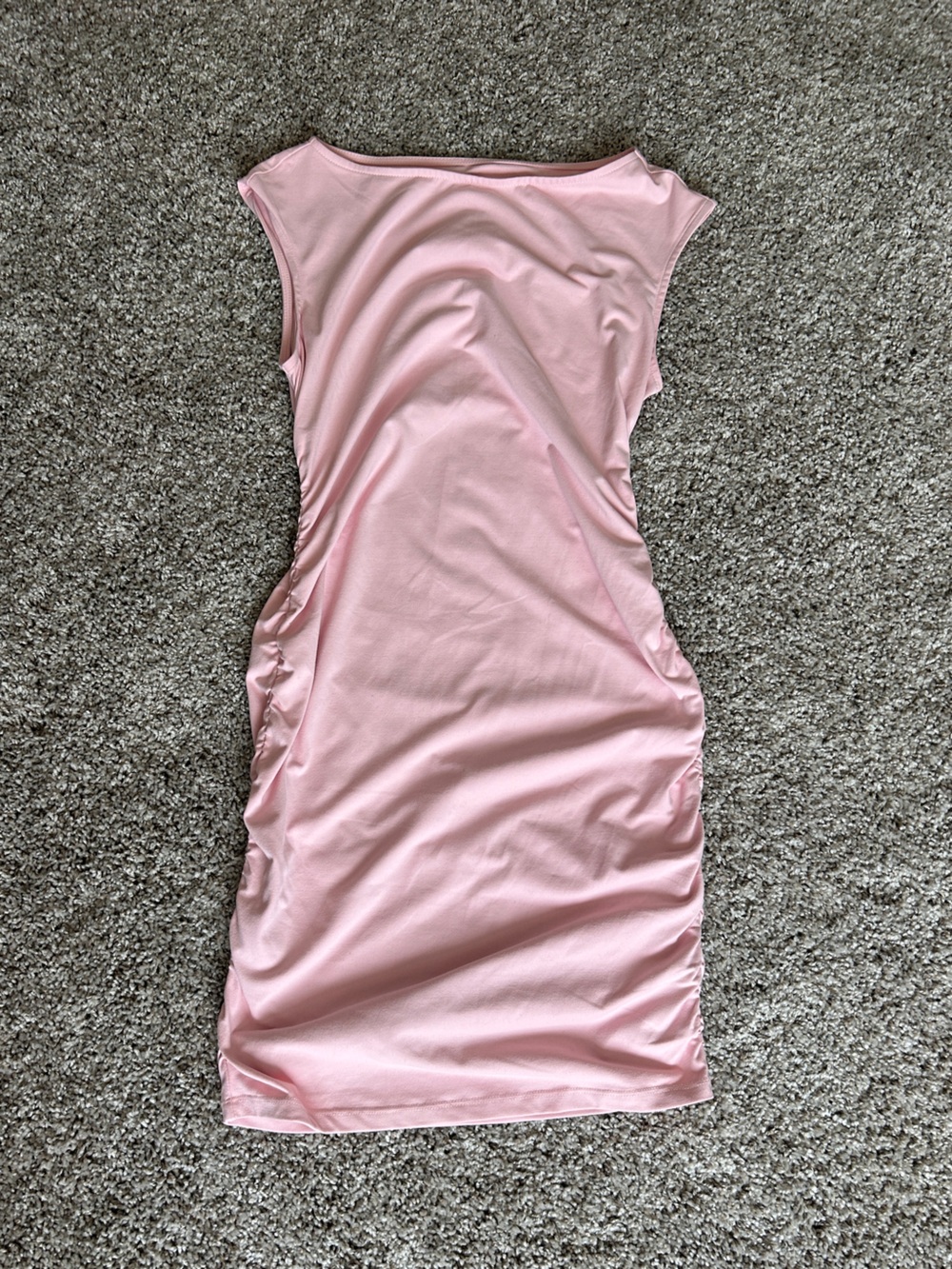 Soft Pink Mini Dress